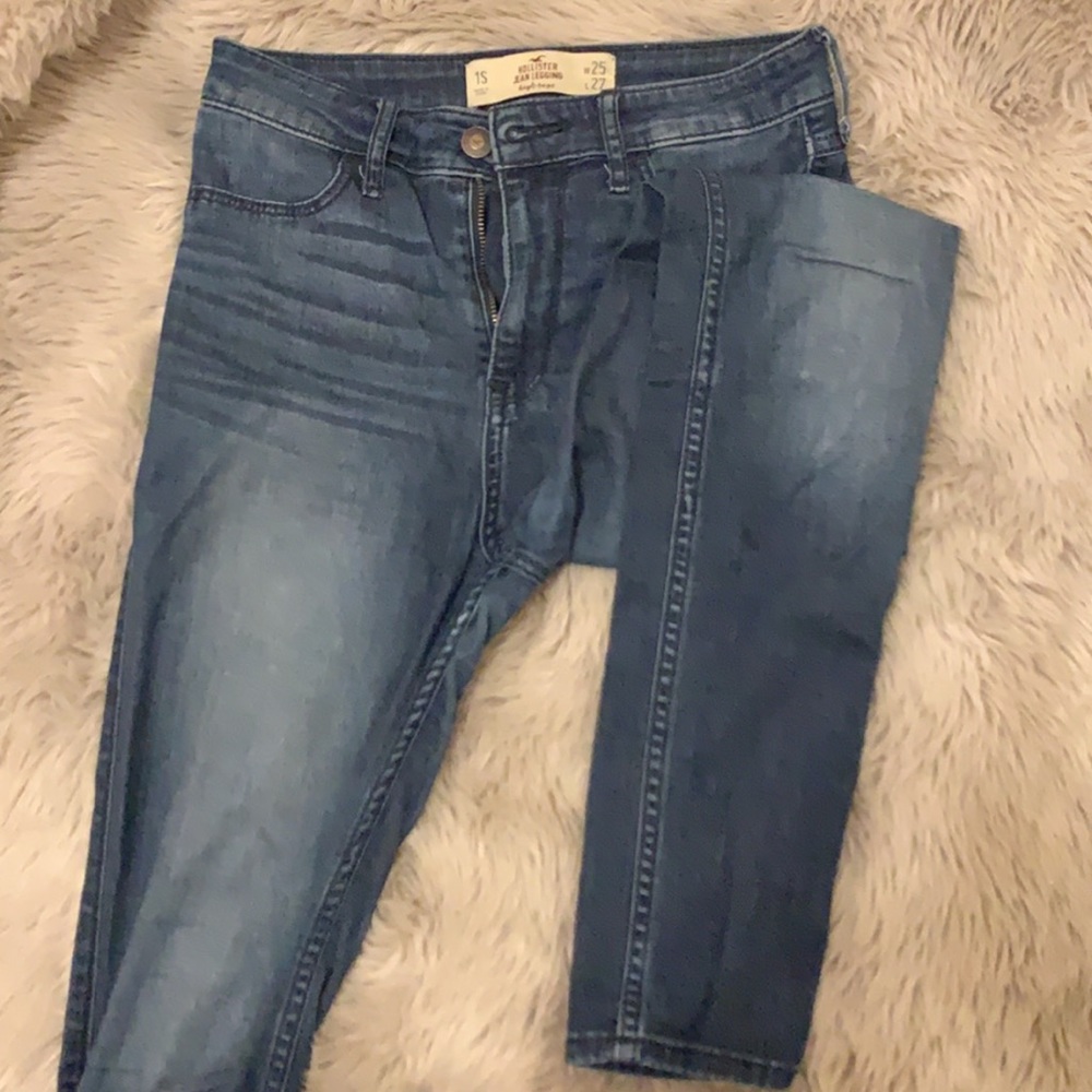 Jean legging high rise